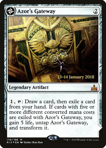 Azor's Gateway // Sanctum of the Sun [Rivals of Ixalan Prerelease Promos] Magic: The Gathering