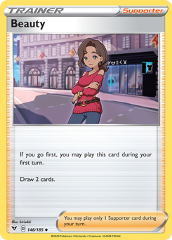 Beauty (148/185) [Sword & Shield: Vivid Voltage] Pokémon