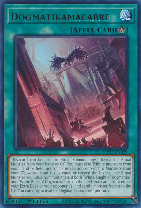 Dogmatikamacabre [MP23-EN029] Rare Yu-Gi-Oh!