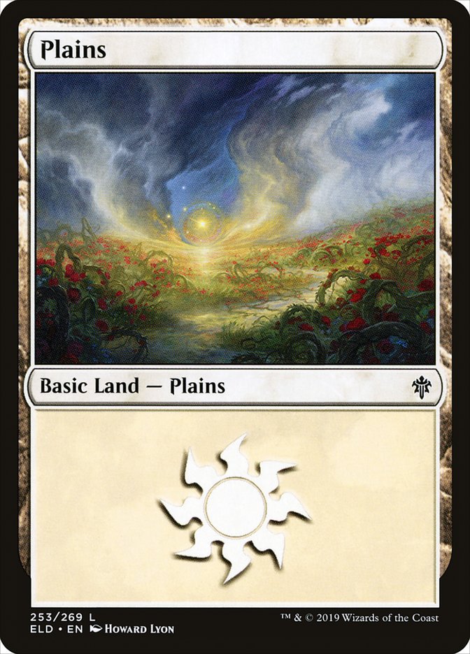 Plains (253) [Throne of Eldraine] Magic: The Gathering