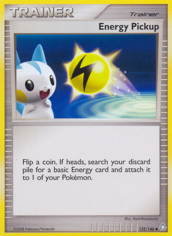 Energy Pickup (132/146) [Diamond & Pearl: Legends Awakened] Pokémon