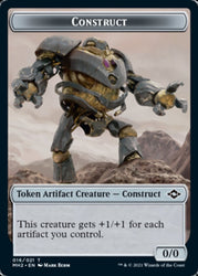Construct // Squirrel Double-Sided Token [Modern Horizons 2 Tokens] Magic: The Gathering