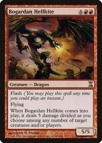 Bogardan Hellkite [Time Spiral] Magic: The Gathering