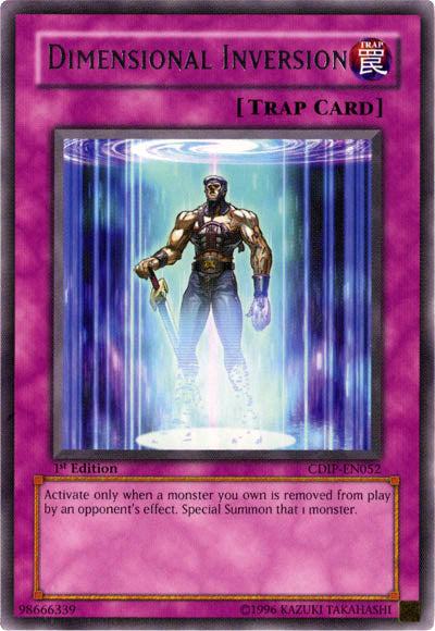 Dimensional Inversion [CDIP-EN052] Rare Yu-Gi-Oh!