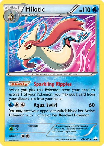 Milotic (44/160) [XY: Primal Clash] Pokémon