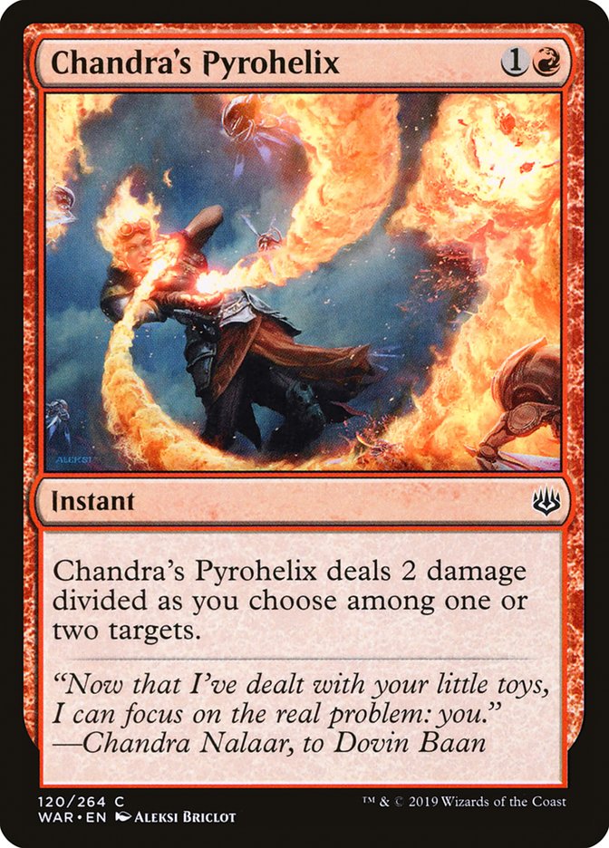 Chandra's Pyrohelix [War of the Spark] Magic: The Gathering