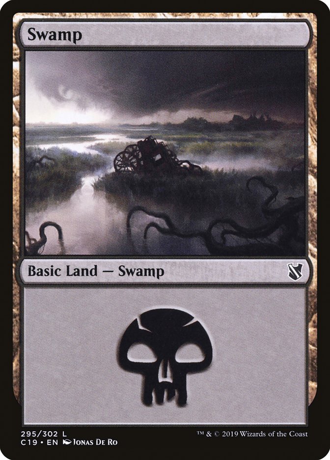Swamp (295) [Commander 2019] Magic: The Gathering