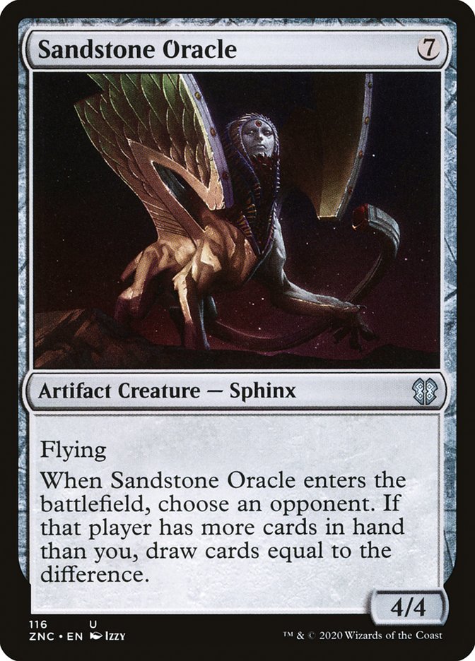 Sandstone Oracle [Zendikar Rising Commander] Magic: The Gathering