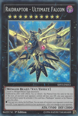 Raidraptor - Ultimate Falcon [SHVI-EN053] Super Rare Yu-Gi-Oh!