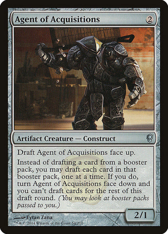 Agent of Acquisitions [Conspiracy] Magic: The Gathering