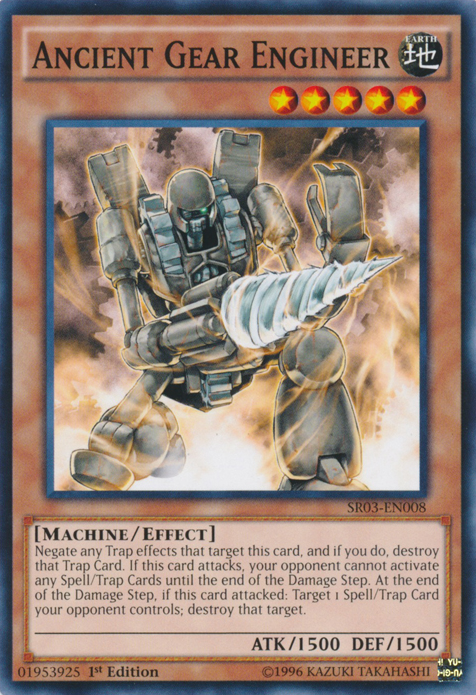 Ancient Gear Engineer [SR03-EN008] Common Yu-Gi-Oh!