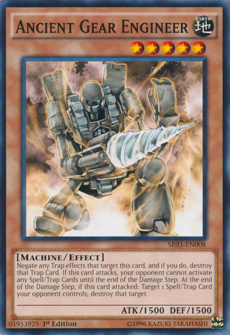 Ancient Gear Engineer [SR03-EN008] Common Yu-Gi-Oh!