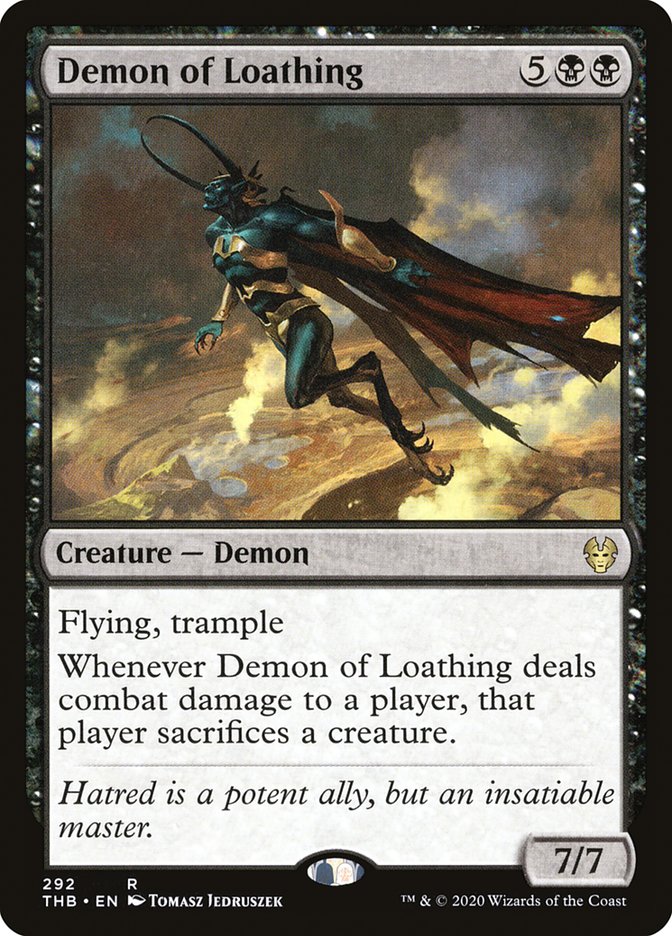 Demon of Loathing [Theros Beyond Death] Magic: The Gathering