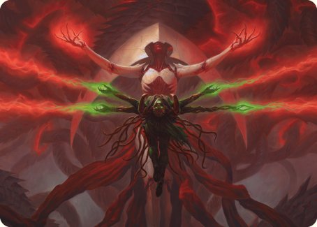 All Will Be One Art Card [Phyrexia: All Will Be One Art Series] Magic: The Gathering