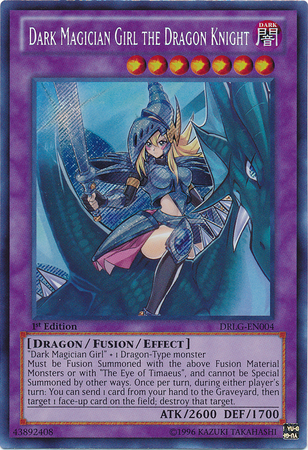 Dark Magician Girl the Dragon Knight [DRLG-EN004] Secret Rare Yu-Gi-Oh!