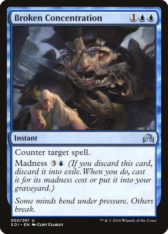 Broken Concentration [Shadows over Innistrad] Magic: The Gathering