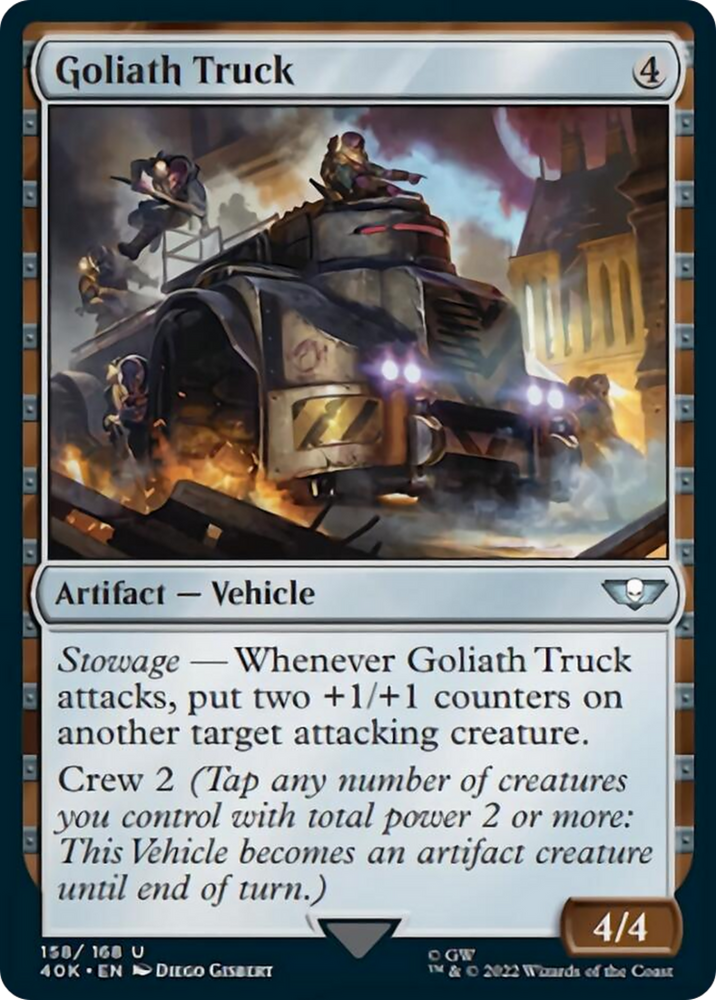 Goliath Truck (Surge Foil) [Warhammer 40,000] Magic: The Gathering