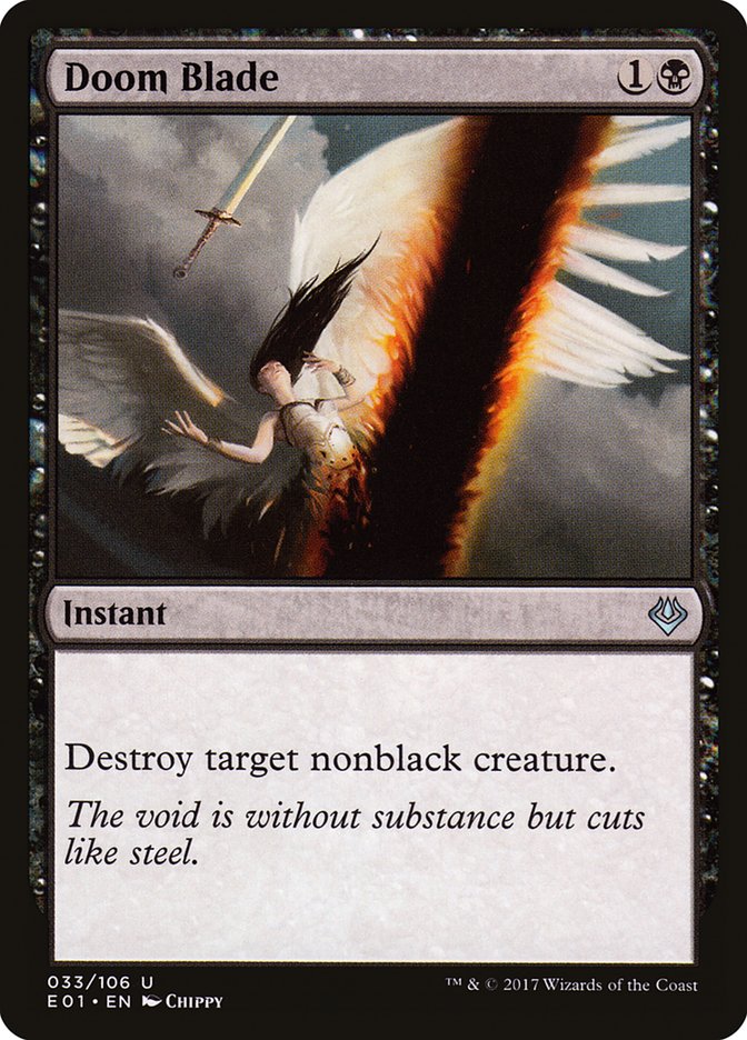 Doom Blade [Archenemy: Nicol Bolas] Magic: The Gathering