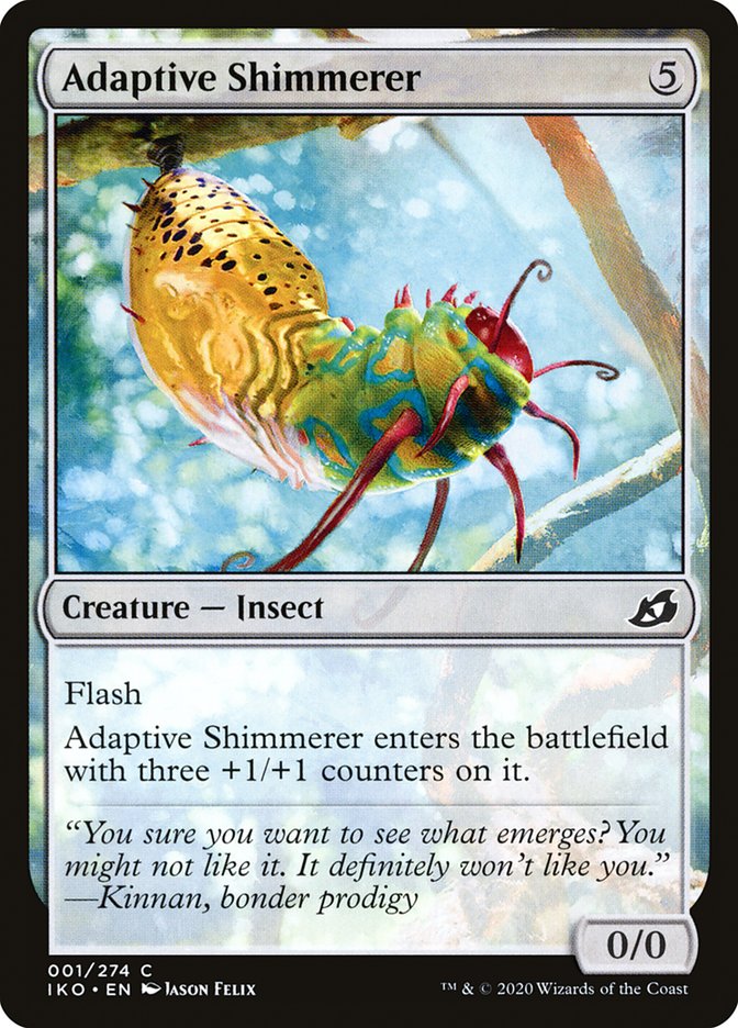Adaptive Shimmerer [Ikoria: Lair of Behemoths] Magic: The Gathering