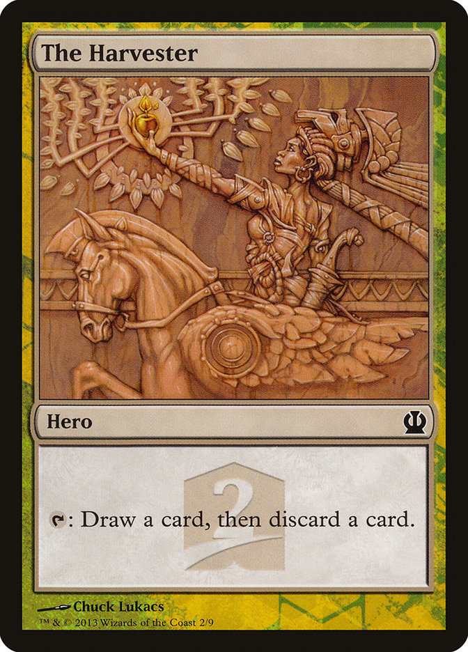 The Harvester [Theros Hero's Path] Magic: The Gathering