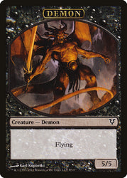 Angel // Demon Double-Sided Token [Open the Helvault] Magic: The Gathering