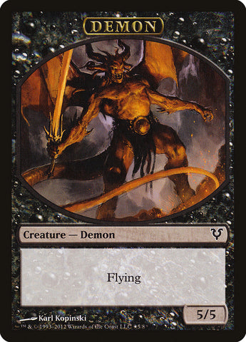 Angel // Demon Double-Sided Token [Open the Helvault] Magic: The Gathering