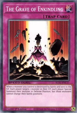 The Grave of Enkindling [SGX1-ENC17] Common Yu-Gi-Oh!