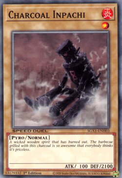 Charcoal Inpachi [SGX1-ENH03] Common Yu-Gi-Oh!
