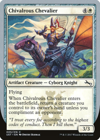 Chivalrous Chevalier [Unstable] Magic: The Gathering