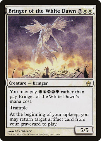 Bringer of the White Dawn [Fifth Dawn] Magic: The Gathering