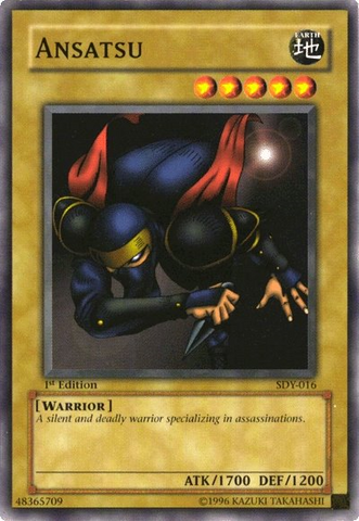 Ansatsu [SDY-016] Common Yu-Gi-Oh!