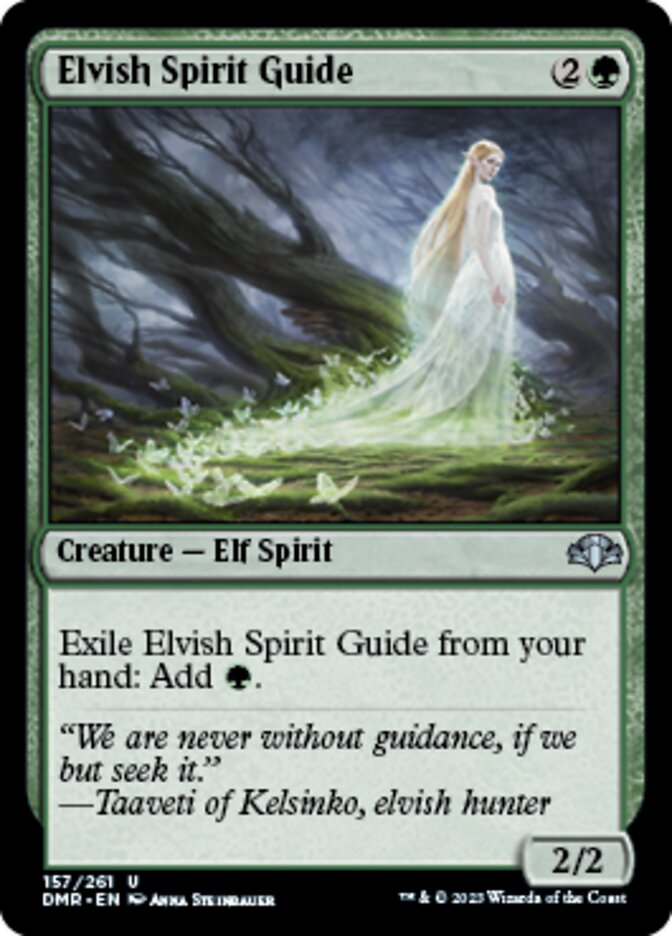 Elvish Spirit Guide [Dominaria Remastered] Magic: The Gathering