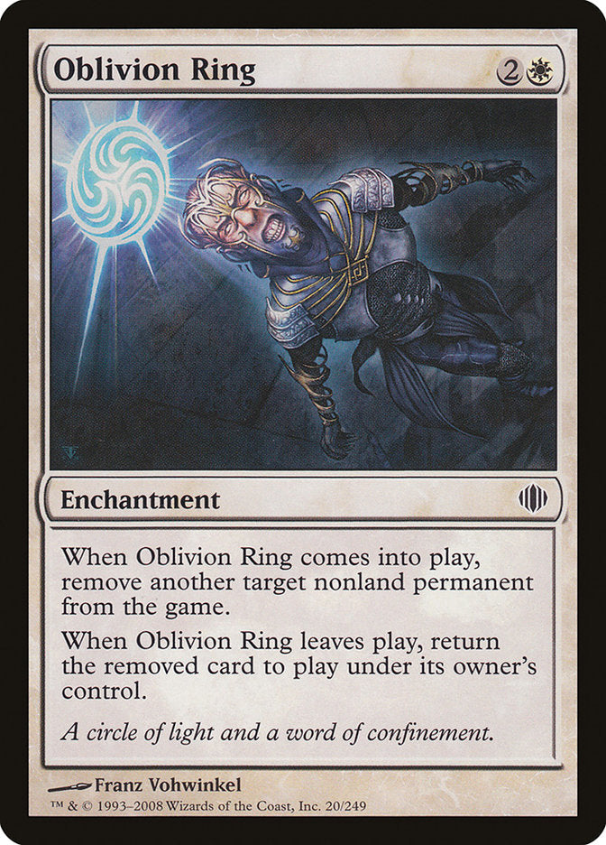 Oblivion Ring [Shards of Alara] Magic: The Gathering