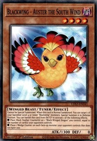 Blackwing - Auster the South Wind [LDS2-EN041] Common Yu-Gi-Oh!