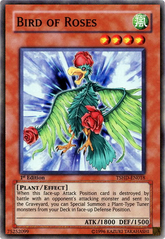 Bird of Roses [TSHD-EN018] Super Rare Yu-Gi-Oh!