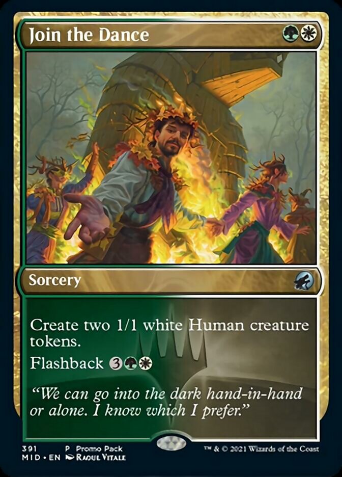 Join the Dance (Promo Pack) [Innistrad: Midnight Hunt Promos] Magic: The Gathering