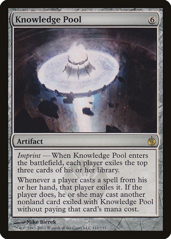 Knowledge Pool [Mirrodin Besieged] Magic: The Gathering