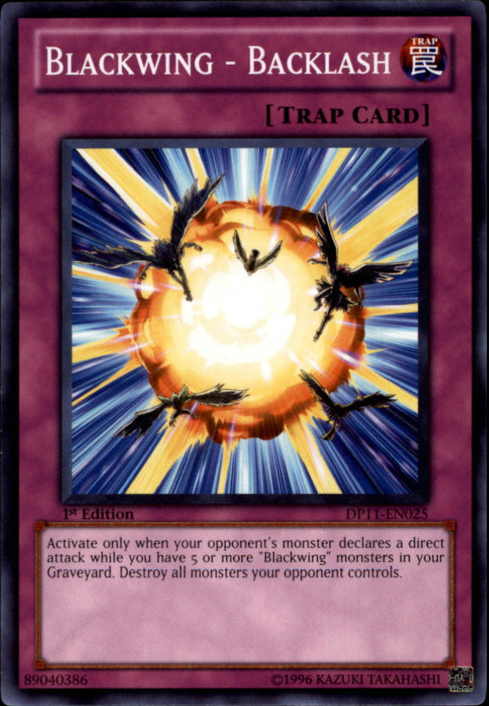 Blackwing - Backlash [DP11-EN025] Common Yu-Gi-Oh!