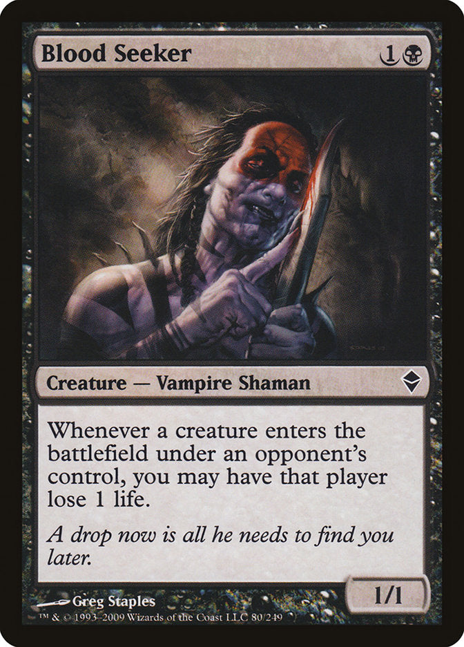 Blood Seeker [Zendikar] Magic: The Gathering