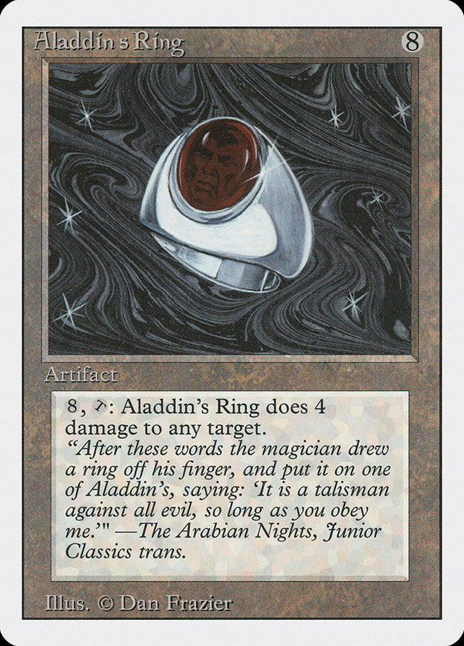 Aladdin's Ring [Revised Edition] Magic: The Gathering