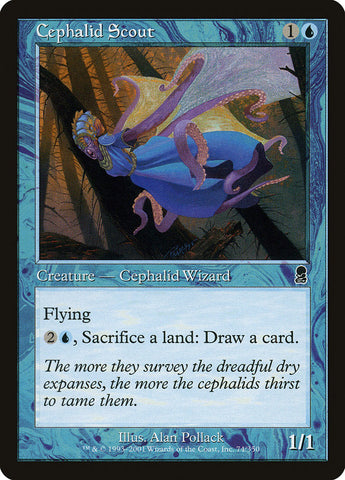 Cephalid Scout [Odyssey] Magic: The Gathering