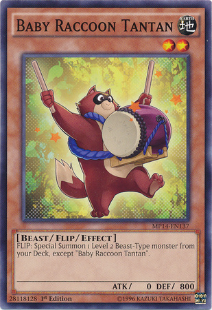 Baby Raccoon Tantan [MP14-EN137] Common Yu-Gi-Oh!