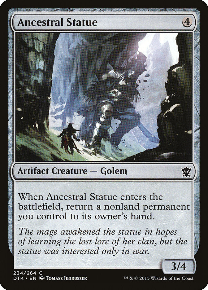 Ancestral Statue [Dragons of Tarkir] Magic: The Gathering