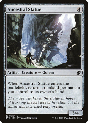 Ancestral Statue [Dragons of Tarkir] Magic: The Gathering