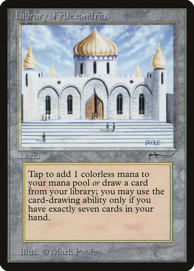 Library of Alexandria [Arabian Nights] Magic: The Gathering