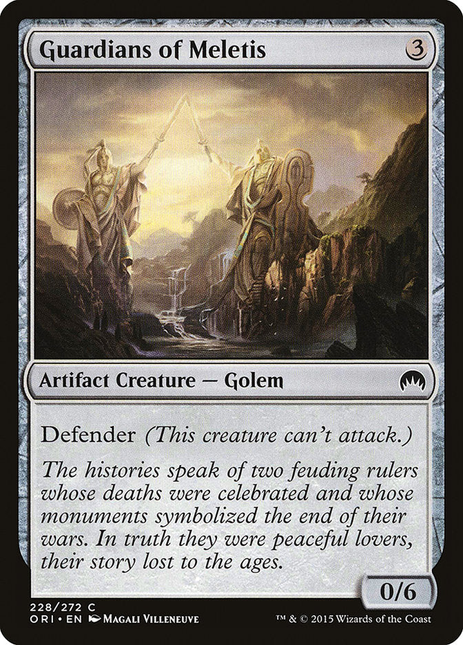Guardians of Meletis [Magic Origins] Magic: The Gathering