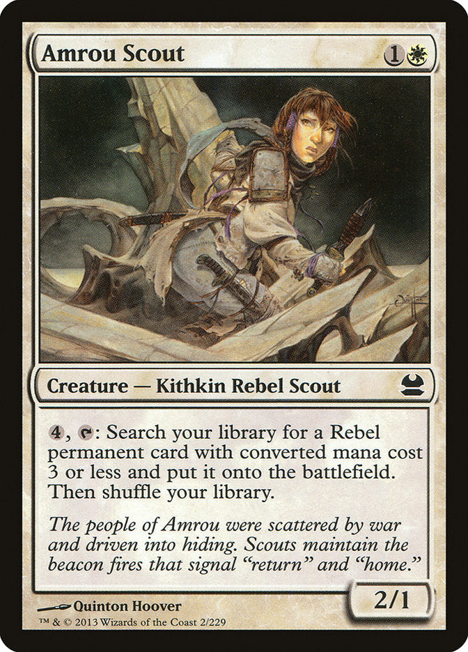 Amrou Scout [Modern Masters] Magic: The Gathering