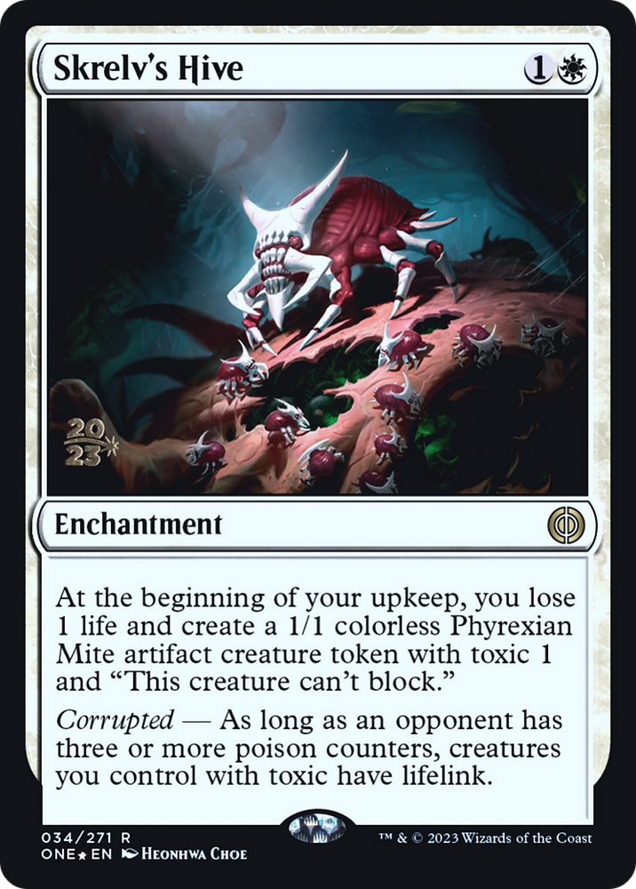 Skrelv's Hive [Phyrexia: All Will Be One Prerelease Promos] Magic: The Gathering
