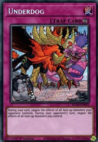 Underdog [BLVO-EN092] Secret Rare Yu-Gi-Oh!