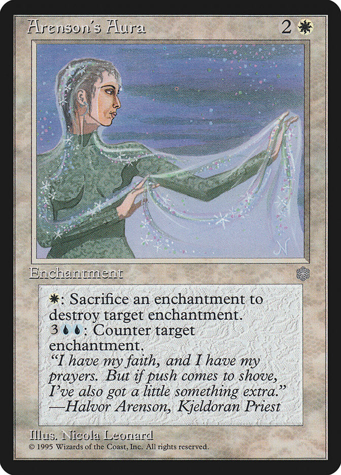 Arenson's Aura [Ice Age] Magic: The Gathering